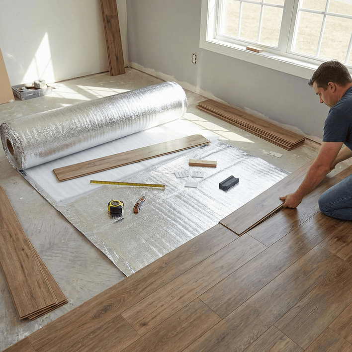 Rollo de Espuma Aislante para Piso Flotante 18.6 m² 7