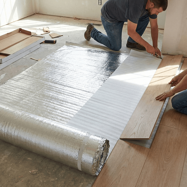 Rollo de Espuma Aislante para Piso Flotante 18.6 m² 6