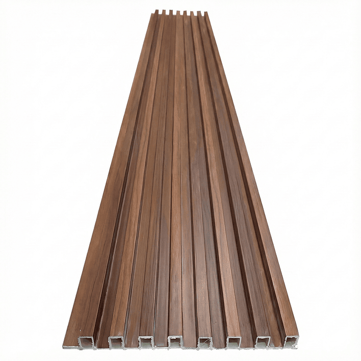 Caja Wall Panel PVC Cedro 240x16 cm 3.84 m² (10 Paneles) 5