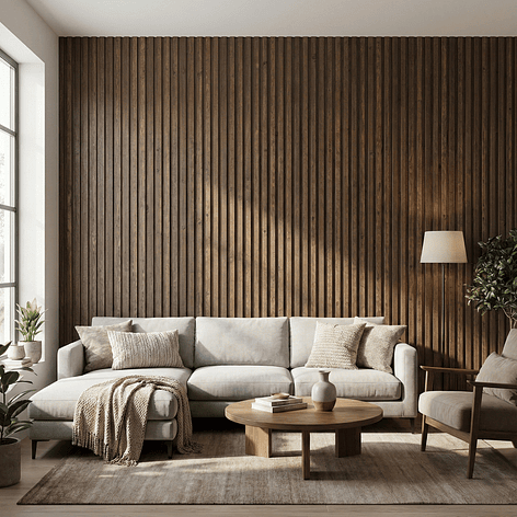 Caja Wall Panel PVC Nogal 240x16 cm 3.84 m² (10 Paneles) 3