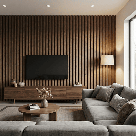 Caja Wall Panel PVC Nogal 240x16 cm 3.84 m² (10 Paneles) 4