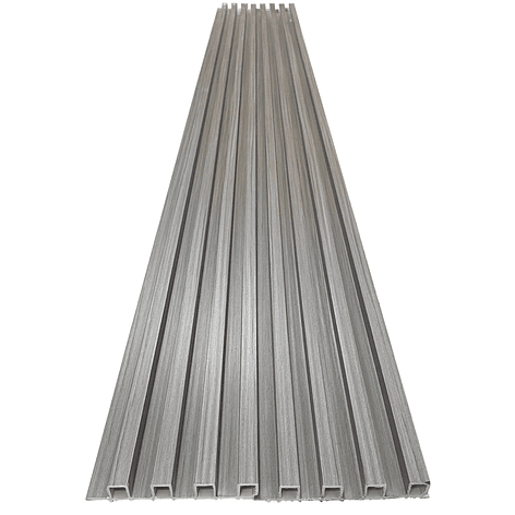 Caja Wall Panel PVC Gris 240x16 cm 3.84 m² (10 Paneles) 5