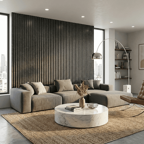 Caja Wall Panel PVC Piedra 240x16 cm 3.84 m² (10 Paneles) 4