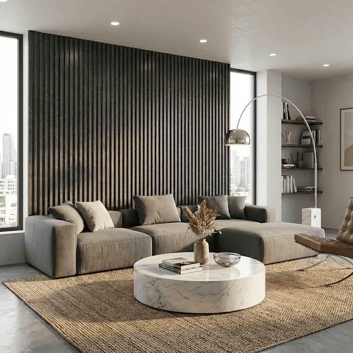 Caja Wall Panel PVC Piedra 240x16 cm 3.84 m² (10 Paneles) 4