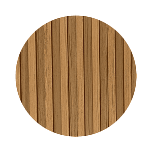 Caja Wall Panel PVC Café Claro 240x16 cm 3.84 m² (10 Paneles)