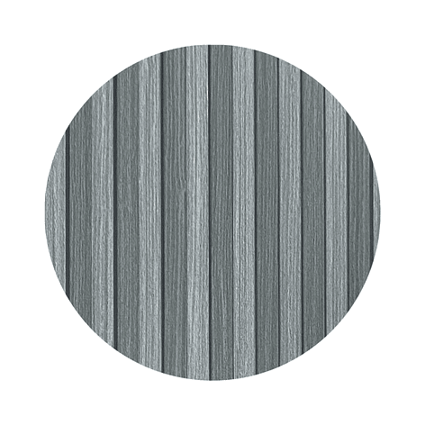 Caja Wall Panel PVC Gris Grafito 240x16 cm 3.84 m² (10 Paneles) 2