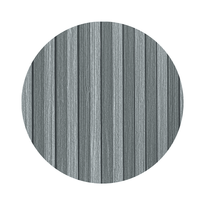 Caja Wall Panel PVC Gris Grafito 240x16 cm 3.84 m² (10 Paneles) 2