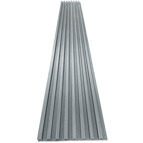 Caja Wall Panel PVC Gris Grafito 240x16 cm 3.84 m² (10 Paneles) 7