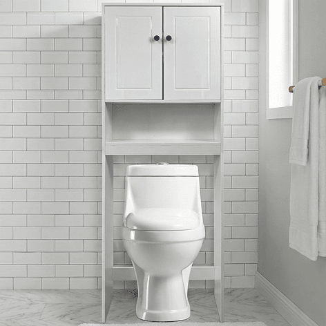 Estante Organizador para WC JOYTEK Blanco 1