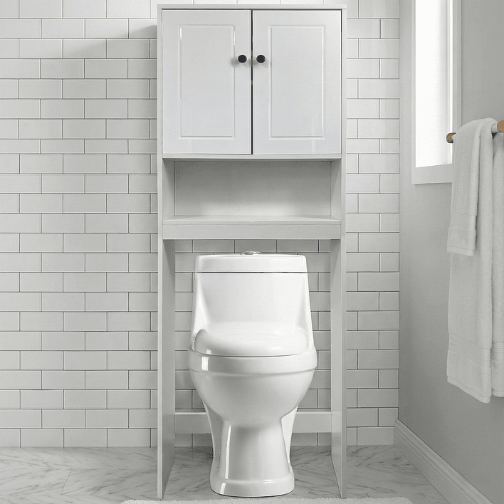 Estante Organizador para WC JOYTEK Blanco 1