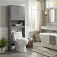 Estante Organizador para WC JOYTEK Gris - Miniatura 4