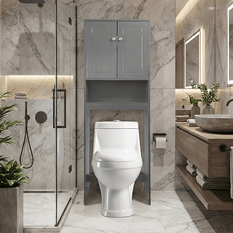 Estante Organizador para WC JOYTEK Gris 3