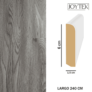 Guardapolvos MDF JOYTEK Titanium 240 cm - Alto 6 cm
