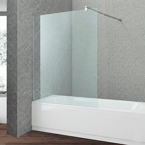 Mampara Fija para Tina Recta 90x140 Transparente