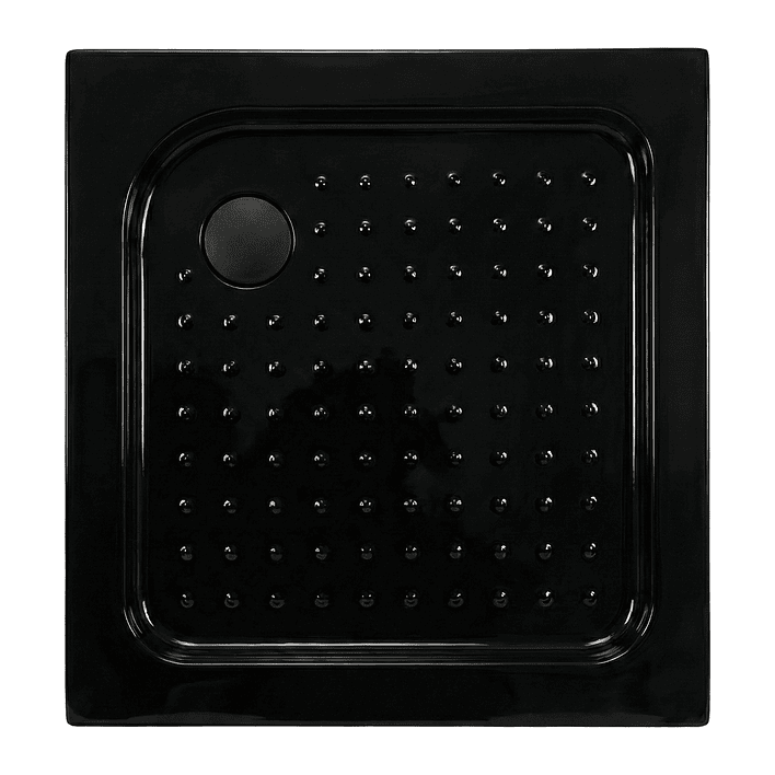 Receptáculo para Ducha Cuadrado Joytek Negro 90x90x13 cm 2