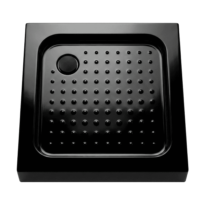 Receptáculo para Ducha Cuadrado Joytek Negro 80x80x13 cm 2
