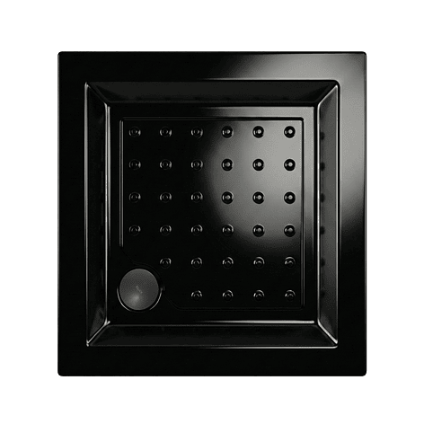 Receptáculo para Ducha Cuadrado Joytek Negro 80x80x14 cm 2