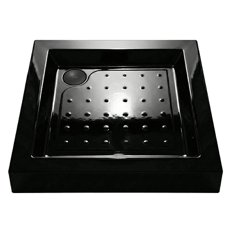 Receptáculo para Ducha Cuadrado Joytek Negro 80x80x14 cm 3