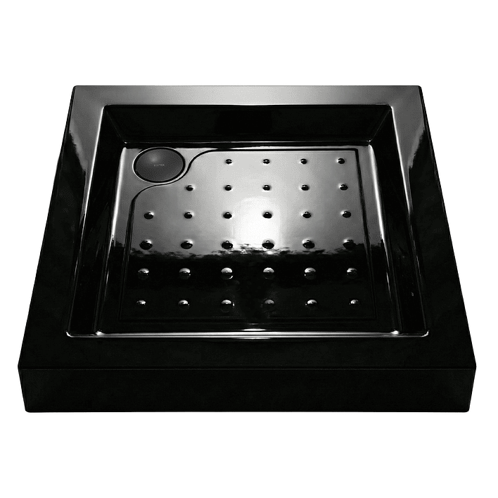 Receptáculo para Ducha Cuadrado Joytek Negro 80x80x14 cm 3
