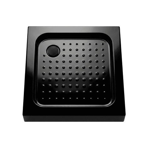 Receptáculo para Ducha Cuadrado Joytek Negro 70x70x13 cm 2