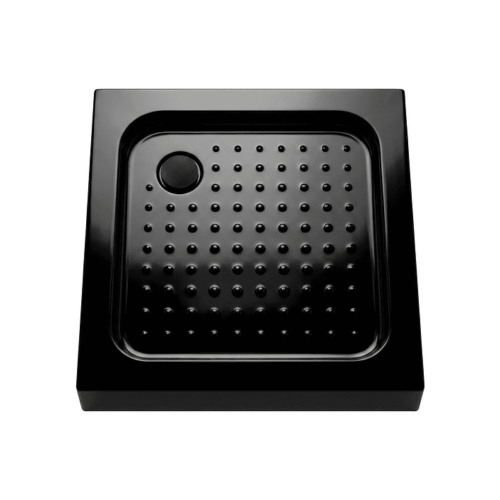 Receptáculo para Ducha Cuadrado Joytek Negro 70x70x13 cm 2