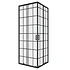 Shower Door Joytek Cuadros Negros Recto 70x70x185 cm (Sin Receptáculo)