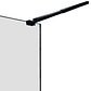 Mampara Fija de Baño Strava Negra Joytek 190×90 cm Vidrio Templado 8 mm - Miniatura 5