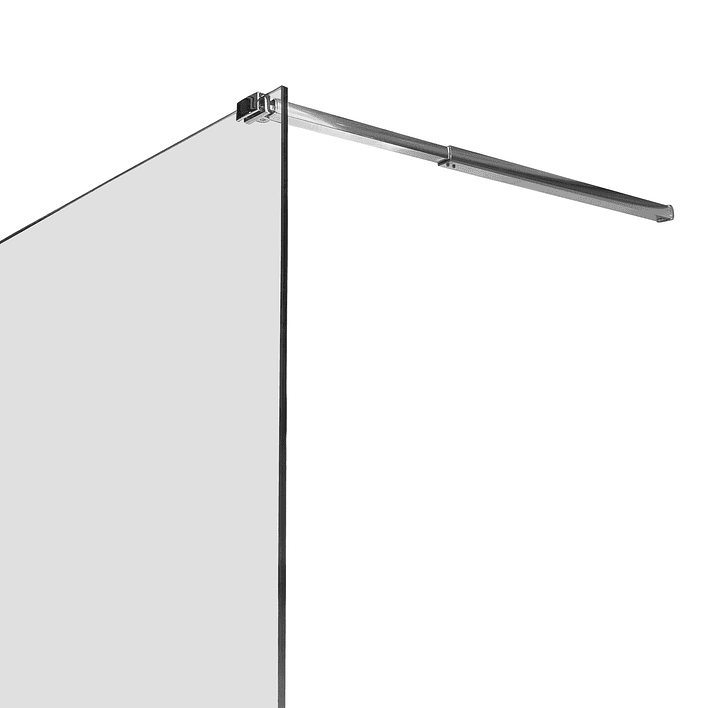 Mampara Fija de Baño Strava Blanca Joytek 190×90 cm Vidrio Templado 8 mm 6