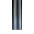 Caja Wall Panel PVC Bicolor Negro Gris 240x16 cm 3.84 m² (10 Paneles)