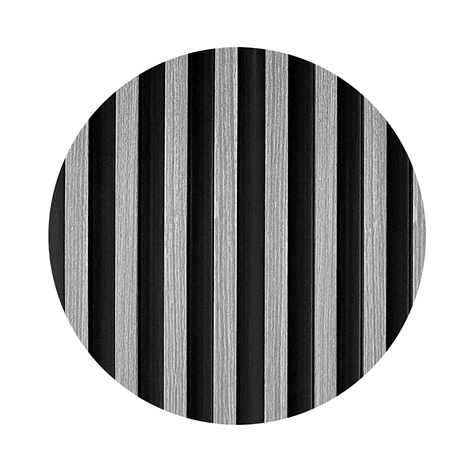 Caja Wall Panel PVC Bicolor Negro Gris 240x16 cm 3.84 m² (10 Paneles) 7