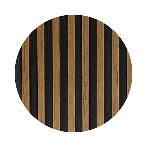 Caja Wall Panel PVC Bicolor Negro Café 240x16 cm 3.84 m² (10 Paneles) 7