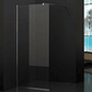 Mampara Fija de Baño Joytek 190×100 cm Vidrio Templado Transparente 8 mm - Miniatura 1
