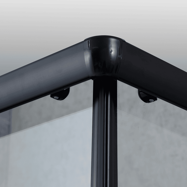 Shower Rectangular Style Negro 120x80x198cm (Incluye Receptáculo) 7