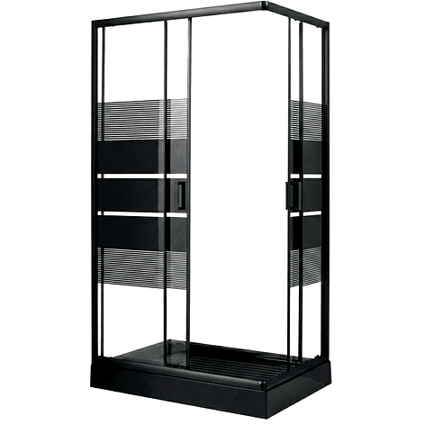 Shower Rectangular Style Negro 120x80x198cm (Incluye Receptáculo) 5