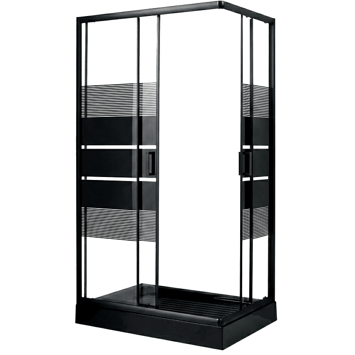Shower Rectangular Style Negro 120x80x198cm (Incluye Receptáculo) 5