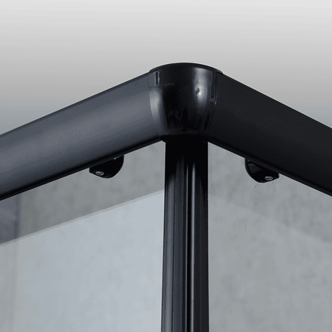 Shower Rectangular Style Negro 100x80x198cm (Incluye Receptáculo) 8