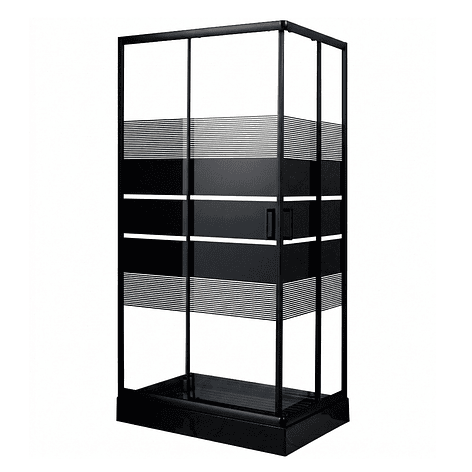 Shower Rectangular Style Negro 100x80x198cm (Incluye Receptáculo) 5