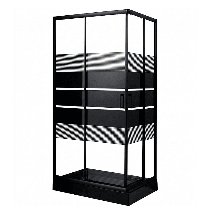 Shower Rectangular Style Negro 100x80x198cm (Incluye Receptáculo) 5