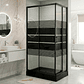 Shower Rectangular Style Negro 100x80x198cm (Incluye Receptáculo) - Miniatura 4