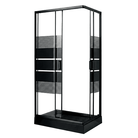 Shower Rectangular Style Negro 100x80x198cm (Incluye Receptáculo) 6