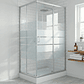 Shower Rectangular Style Blanco 120x80x198cm (Incluye Receptáculo) - Miniatura 1