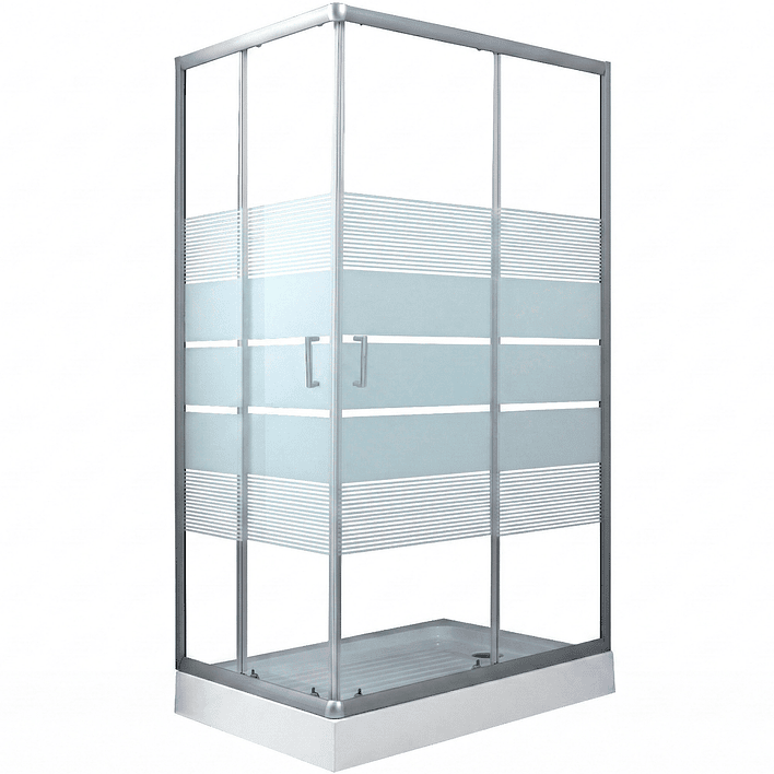 Shower Rectangular Style Blanco 120x80x198cm (Incluye Receptáculo) 4