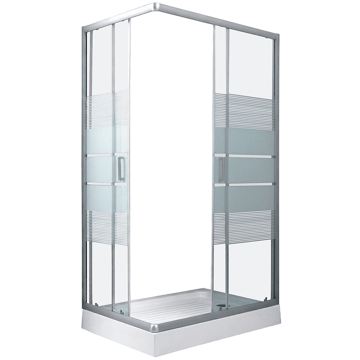Shower Rectangular Style Blanco 120x80x198cm (Incluye Receptáculo) 6