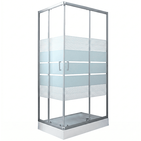 Shower Rectangular Style Blanco 100x80x198cm (Incluye Receptáculo) 5