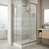 Shower Rectangular Style Blanco 100x80x198cm (Incluye Receptáculo)