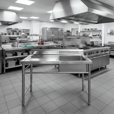 Lavafondo de Acero Inoxidable Secador Izquierdo Joytek 120x60x90 cm 4