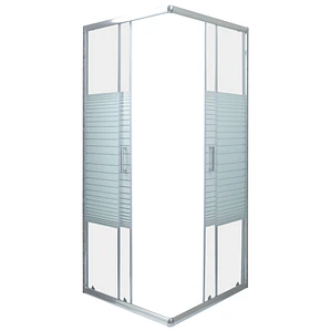 Shower Door Joytek Strava Recto Blanco 70x70x185 cm (Sin Receptáculo)