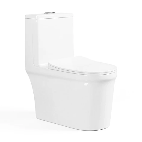 WC One Piece Premier 2051 Joytek Descarga a Piso 30 cm Blanco 3