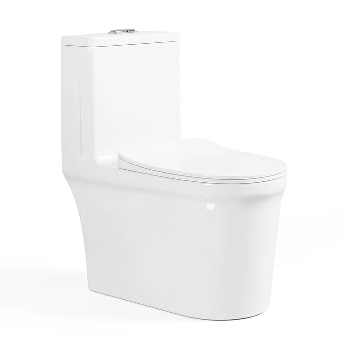 WC One Piece Premier 2051 Joytek Descarga a Piso 30 cm Blanco 3