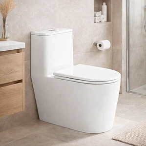 WC One Piece Joytek Demarks 2029 Descarga a Piso 30 cm